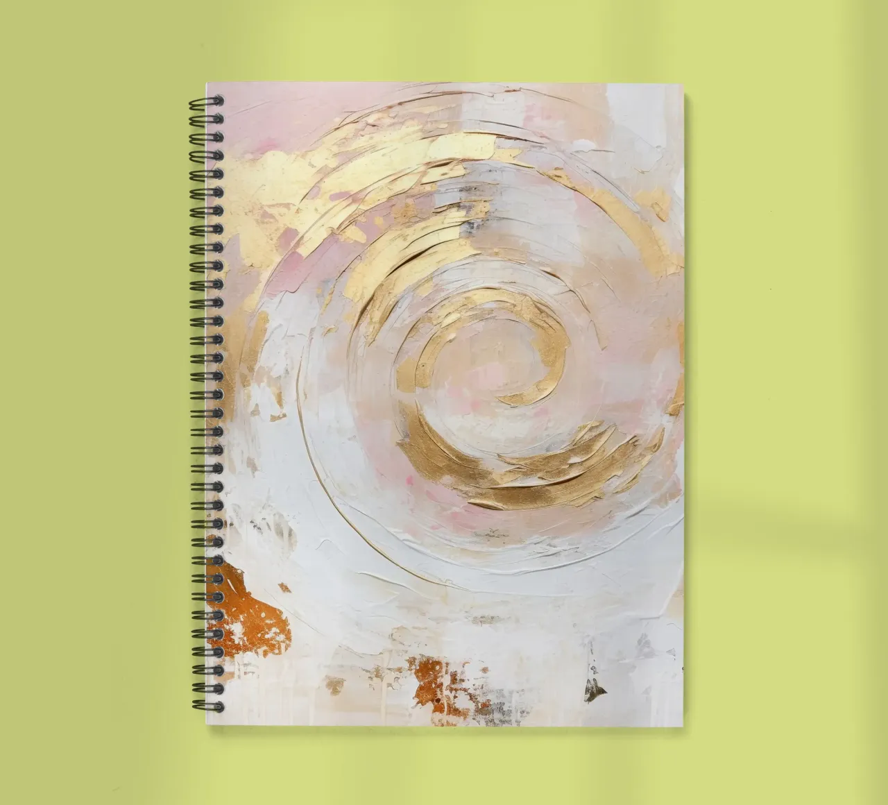 ABSTRACT ART Self-confidence spiral notebook by Melanie Viola