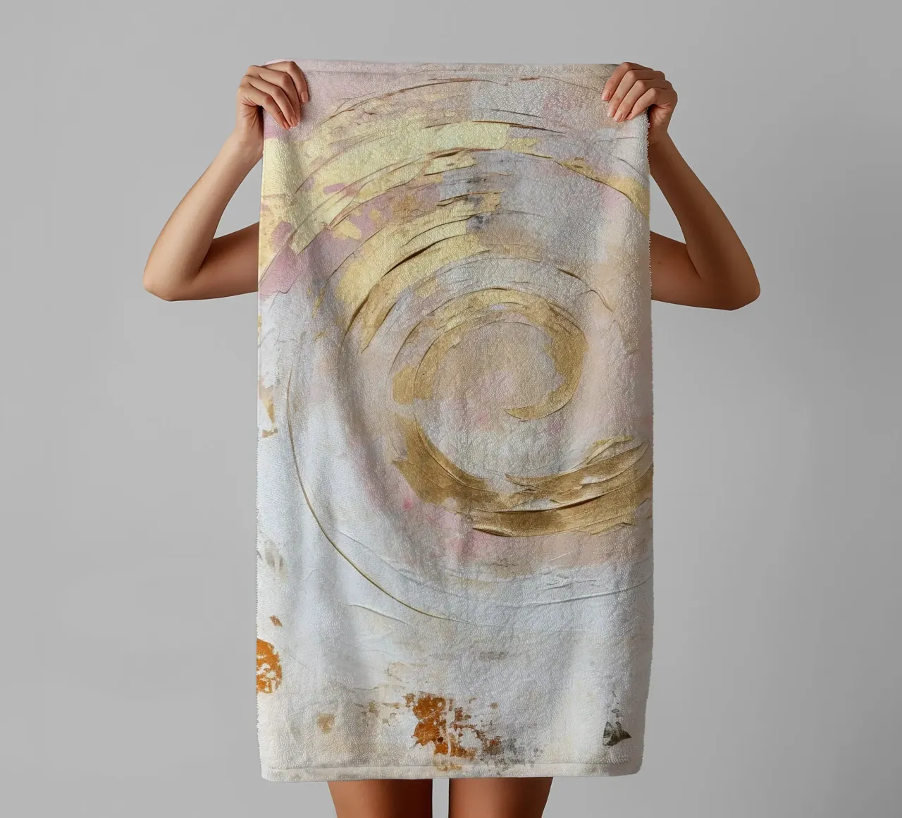 ABSTRACT ARTE Fiducia in se stessi asciugamano da bagno da Melanie Viola
