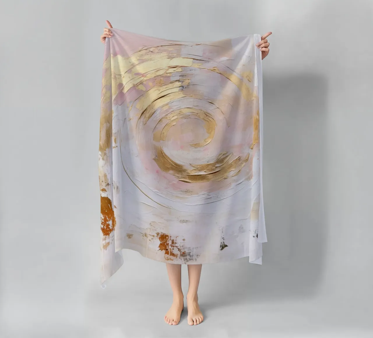 ABSTRACT ARTE Fiducia in se stessi telo mare da Melanie Viola