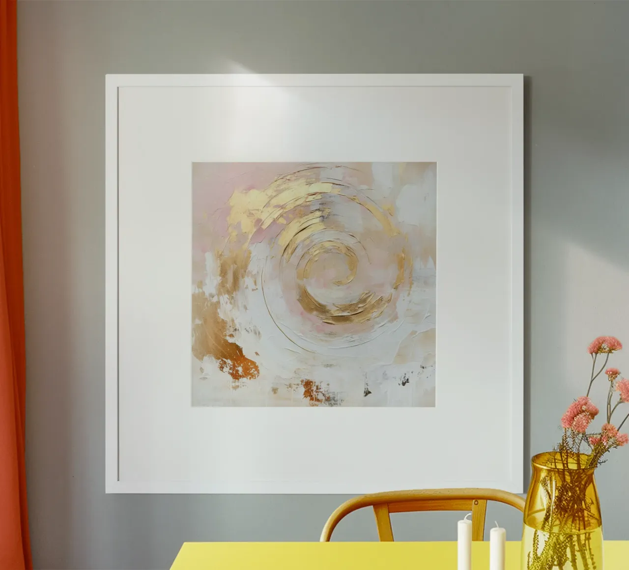 ART ABSTRACTUEL Conscience de soi poster de Melanie Viola