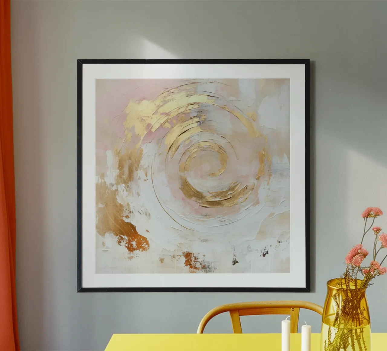 ART ABSTRACTUEL Conscience de soi poster de Melanie Viola