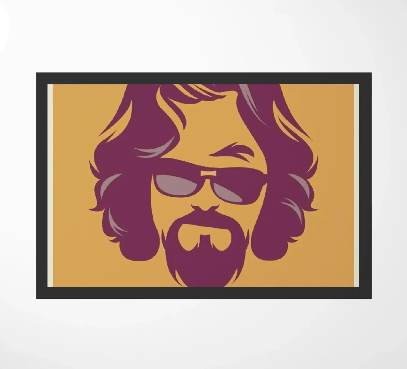 The Dude deurmat van Bruno Morphet
