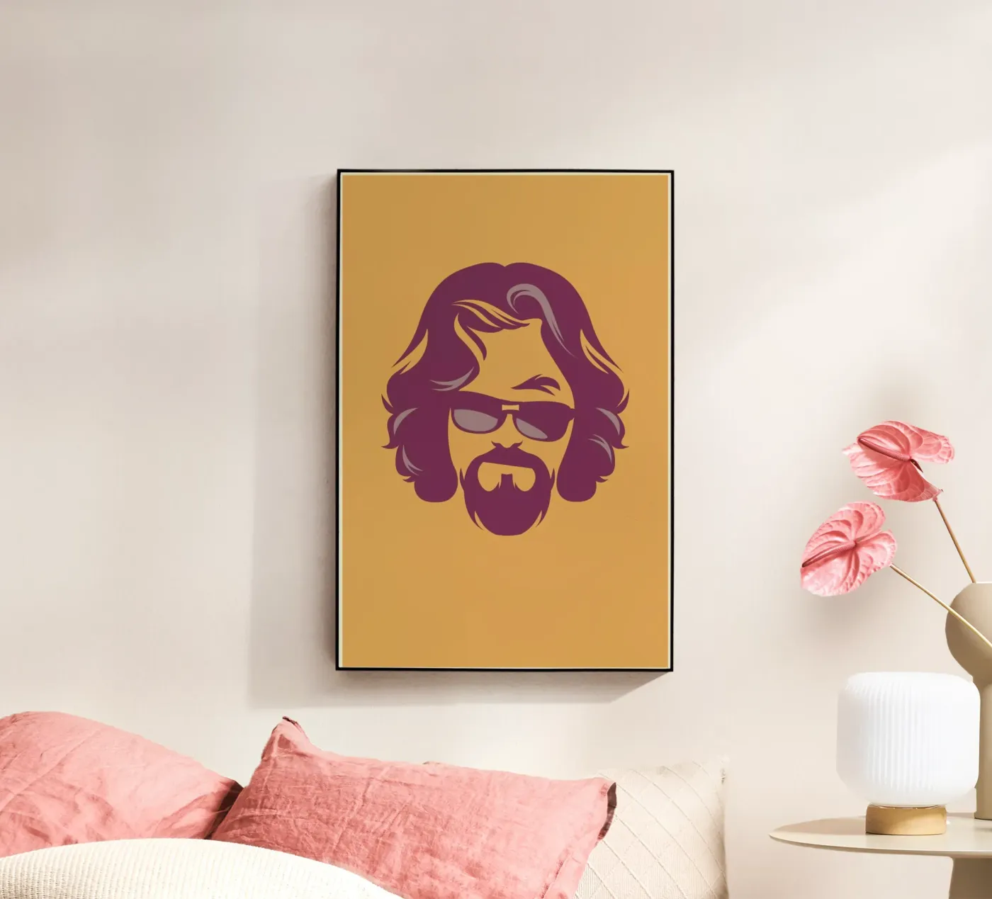 The Dude Acryl-Glas von Bruno Morphet