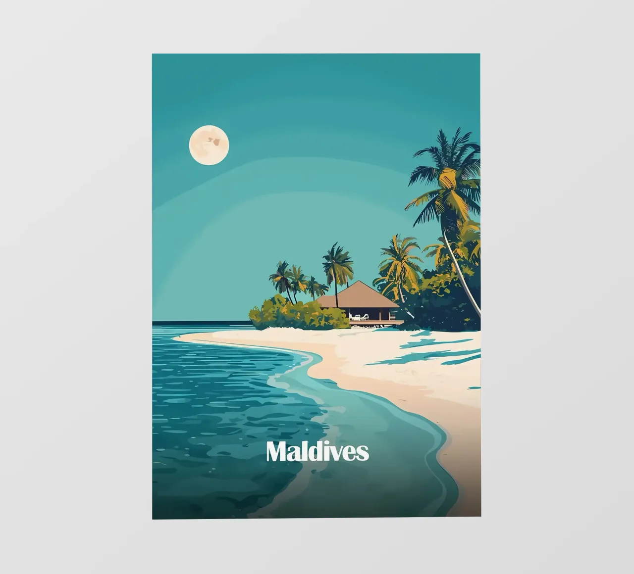 Maldives Island Paradise photo wallpaper by Ginnery