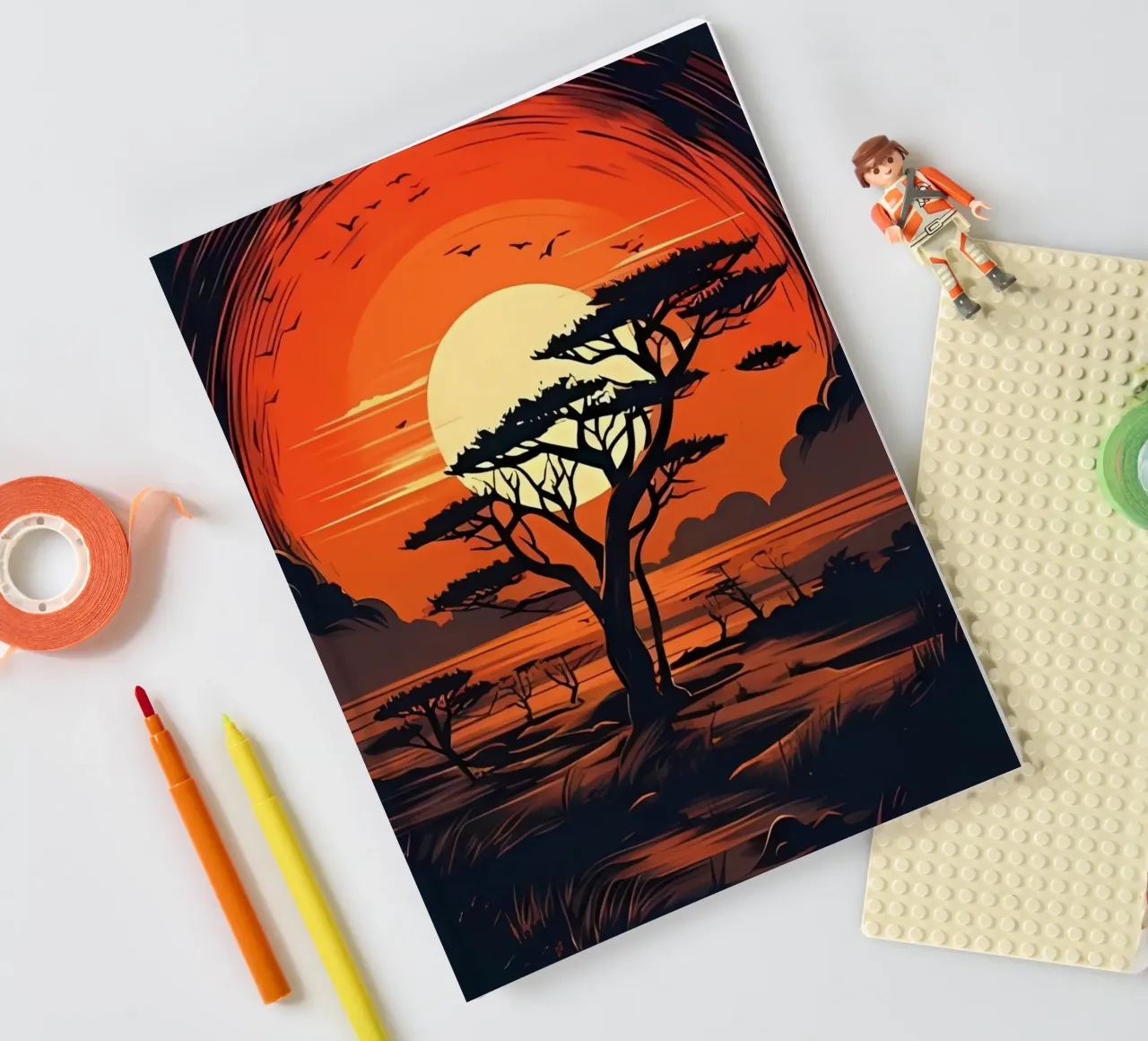 Minimalist Poster 91 notebook by Kadynce