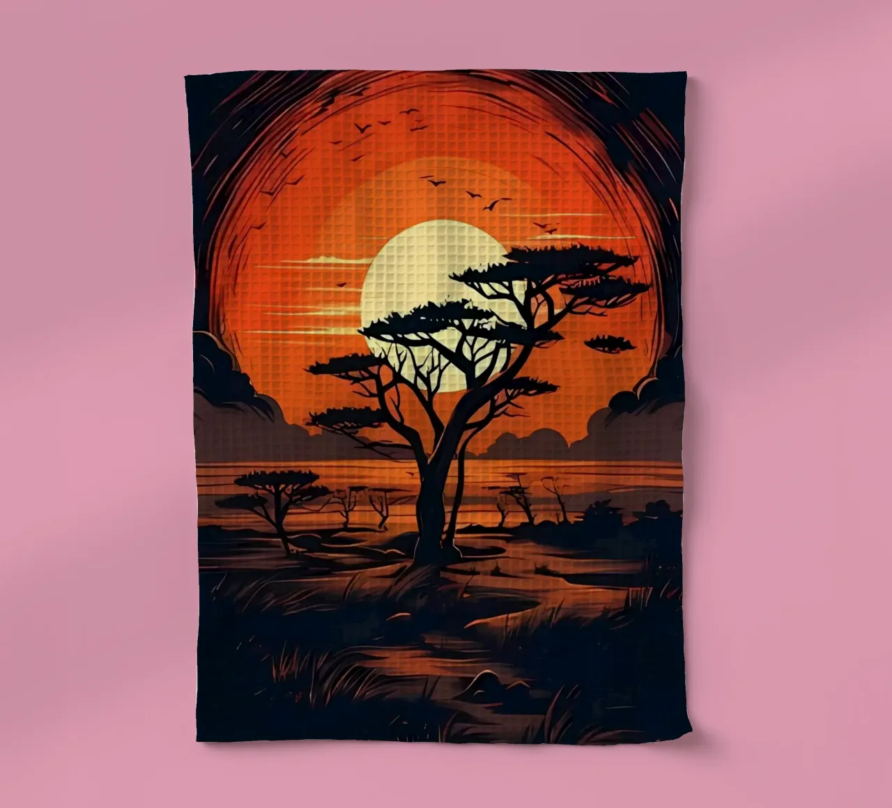 Minimalist Poster 91 tea towel by Kadynce