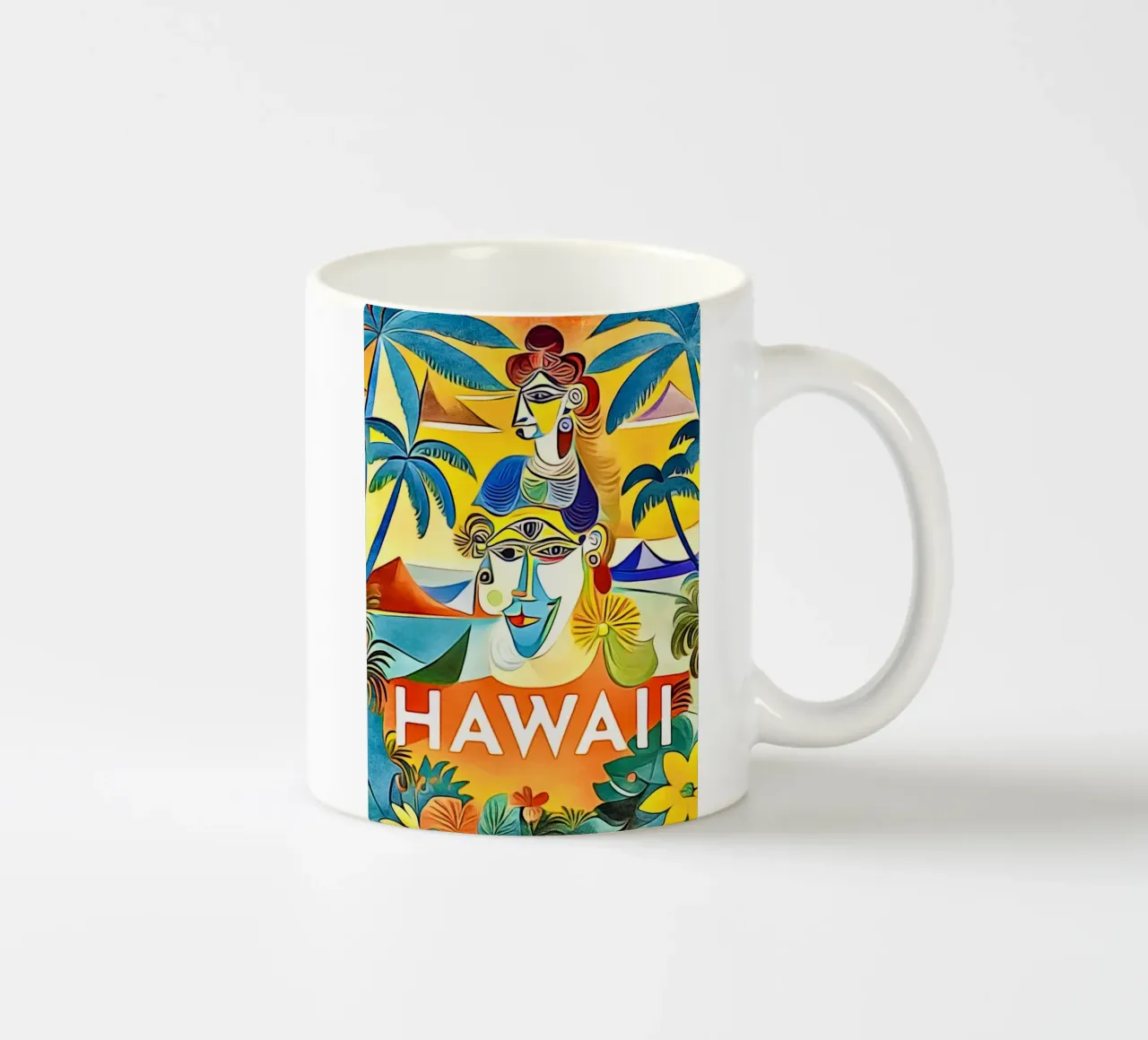 Hawaii, giramondo tazza in ceramica da ZAMART