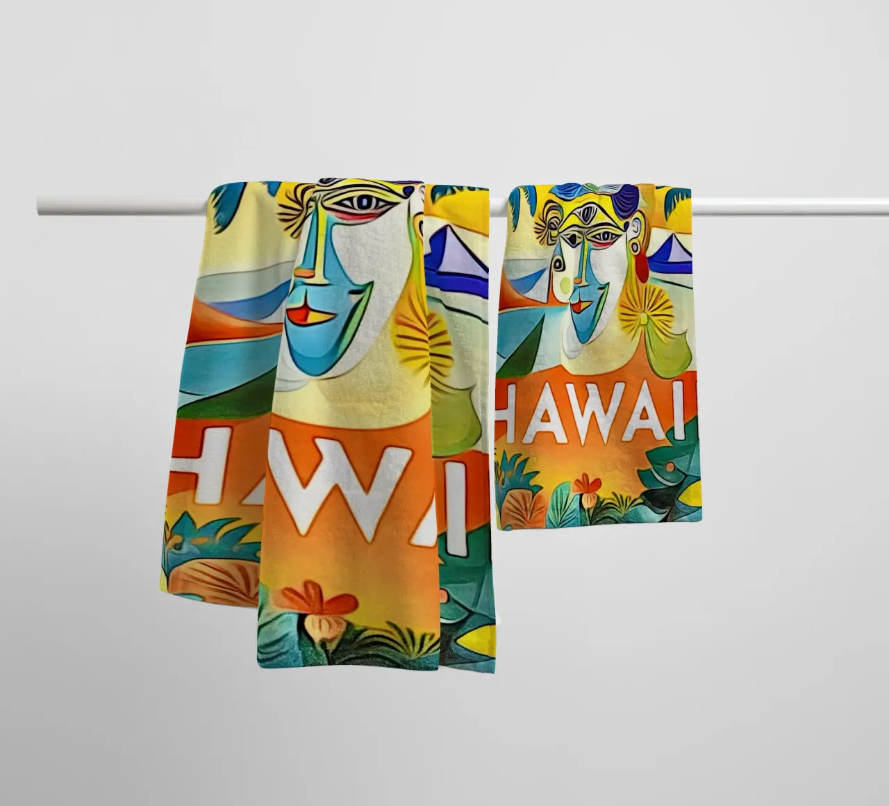 Hawaii, giramondo asciugamano da bagno da ZAMART