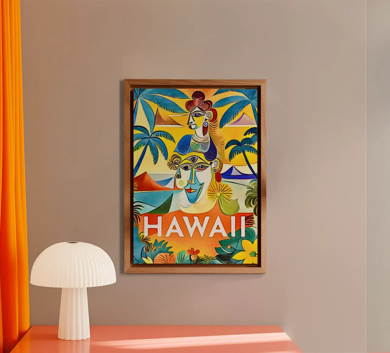 Hawaii, giramondo alluminio dibond da ZAMART