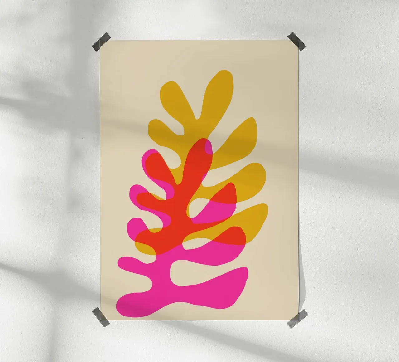 Henri Matisse Arte Amore poster con telaio in legno da Perdana shop