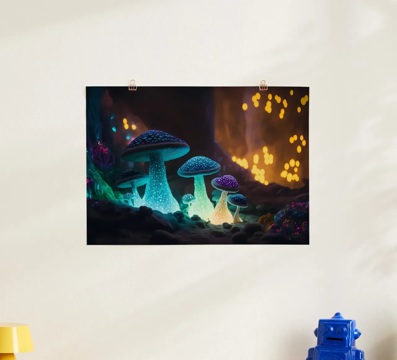 Fungo magico poster da Delaplane