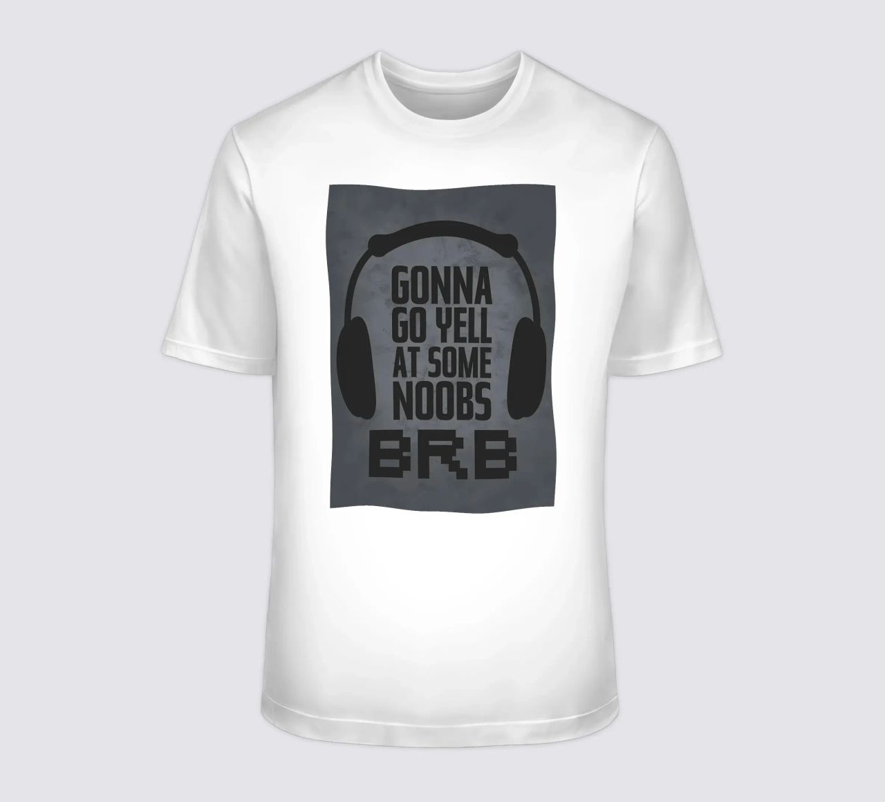 Urlare ai noob BRB t-shirt da Bassy