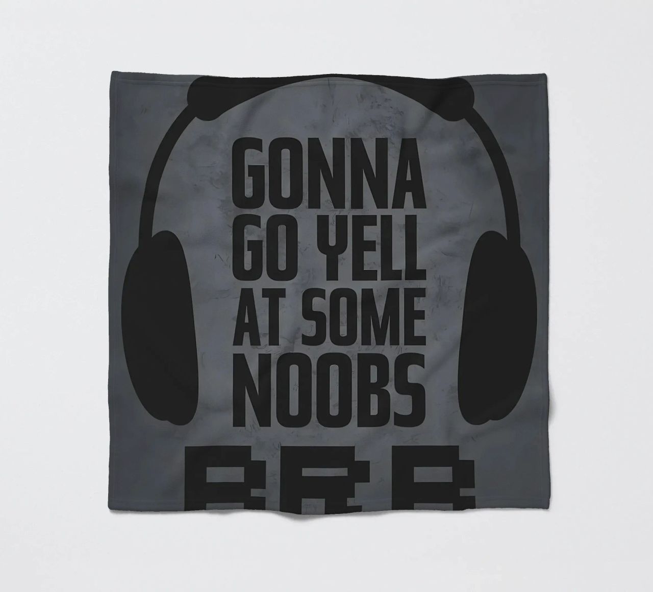 Urlare ai noob BRB coperta in pile da Bassy