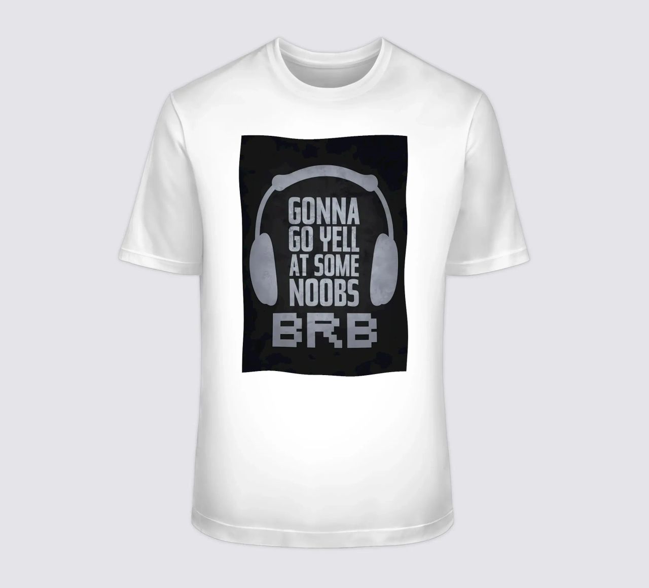 Urlare ai noob BRB t-shirt da Bassy