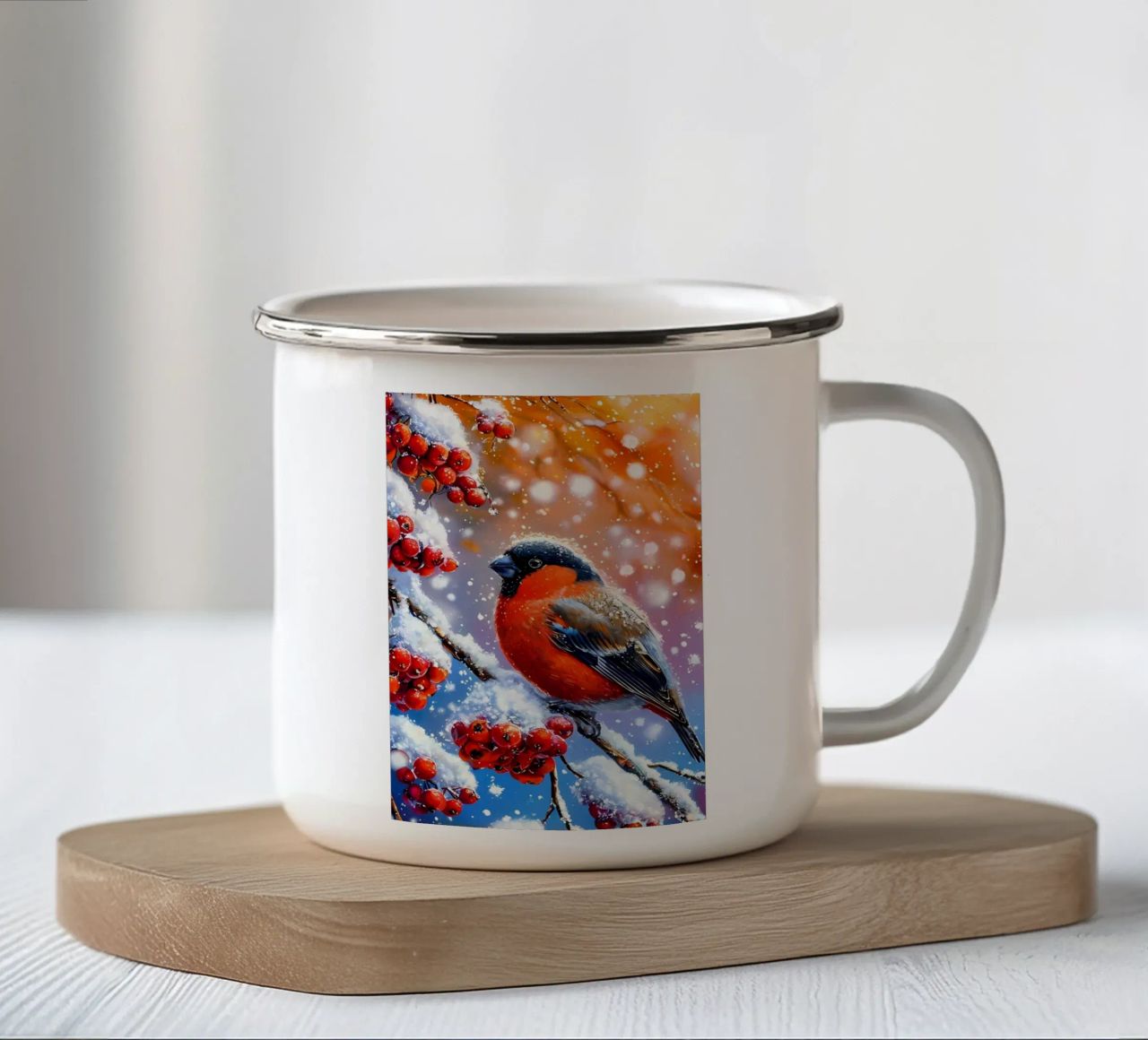 Poster minimalista 94 tazza in smalto da Kadynce