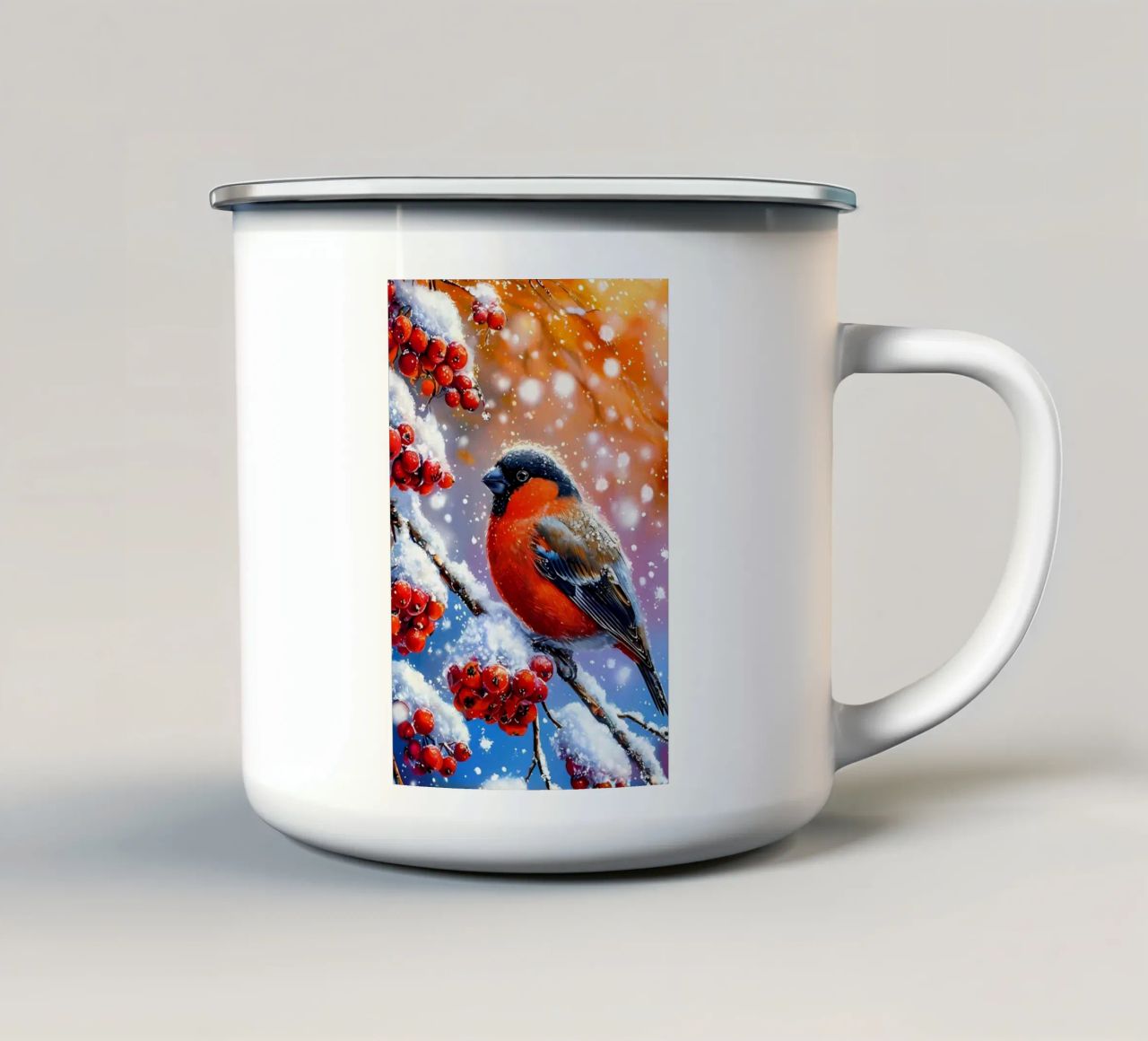 Poster minimalista 94 tazza in smalto da Kadynce