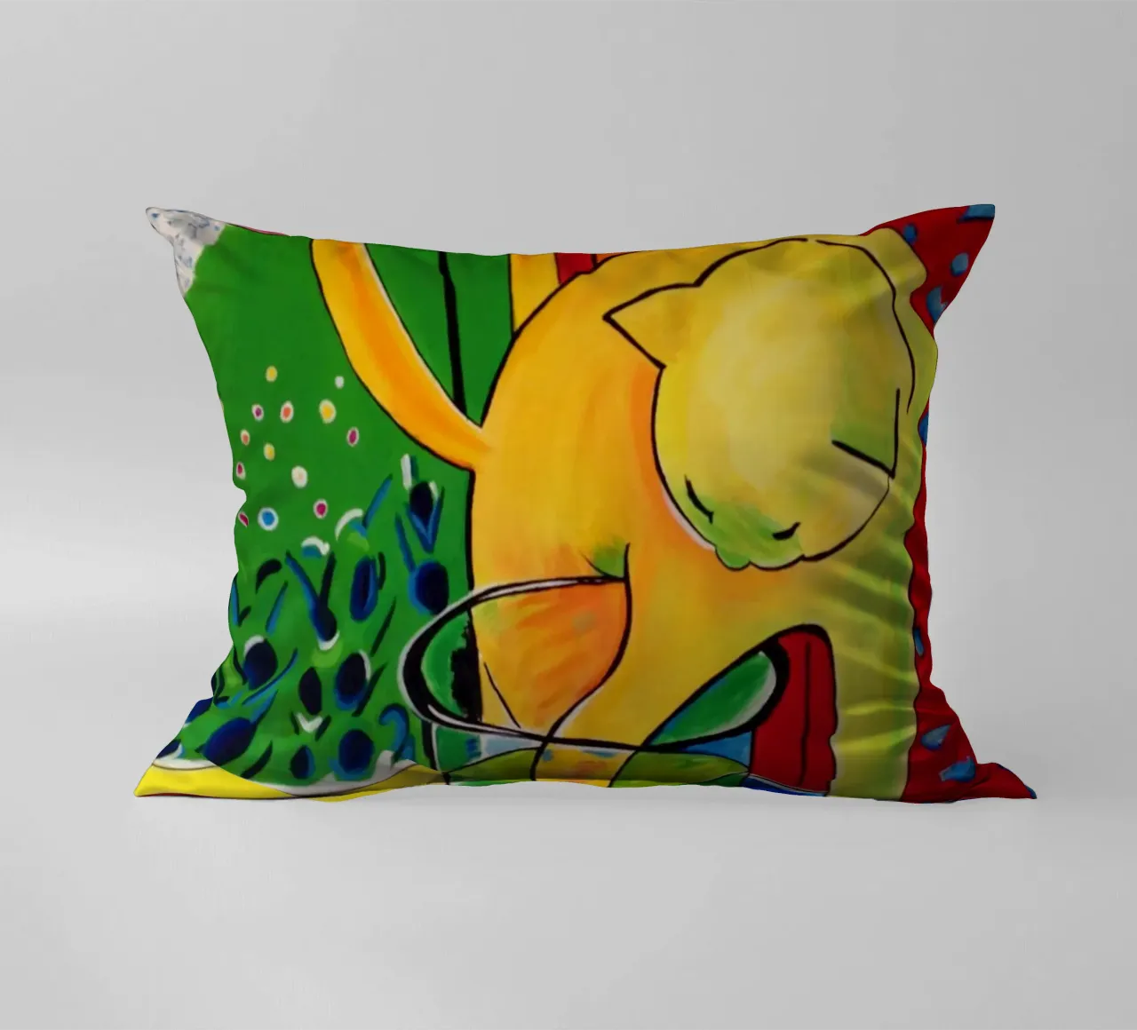 Cat And Fish - Henri Matisse decorative cushion by Perdana shop