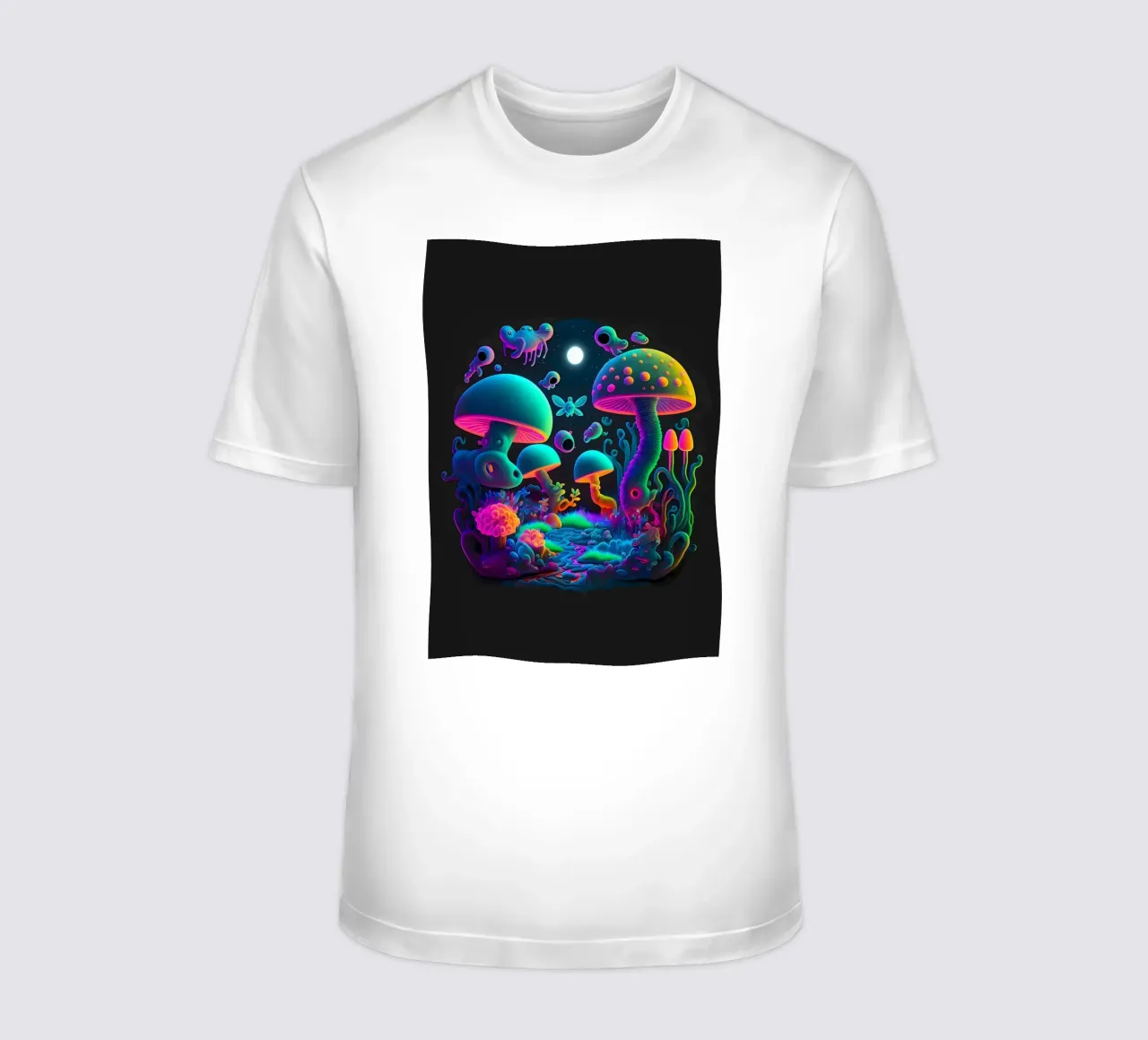 funghi colorati t-shirt da Delaplane