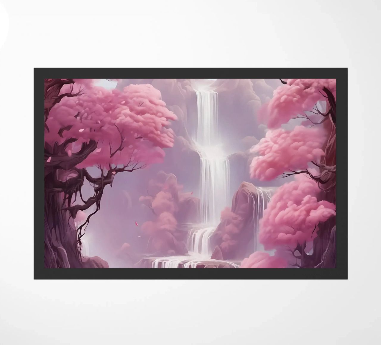 Waterfall Sakura Trees zerbino da Ruth