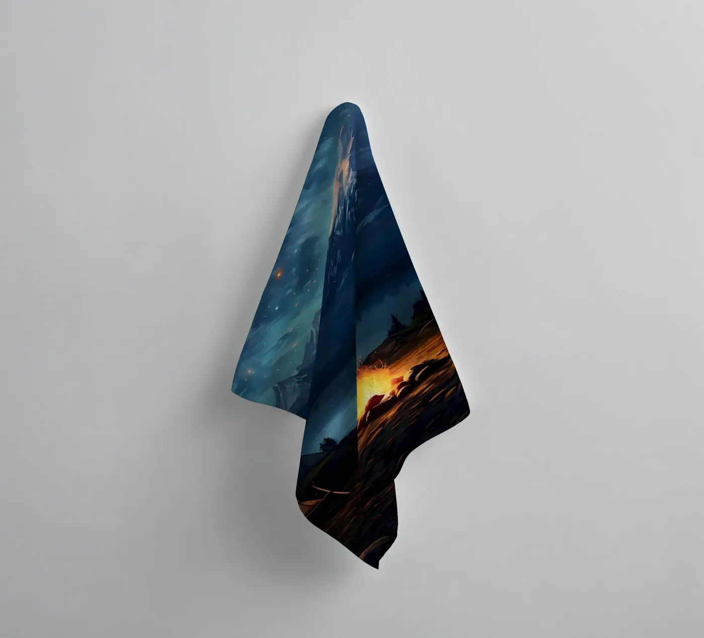 Poster towel by Mikesell