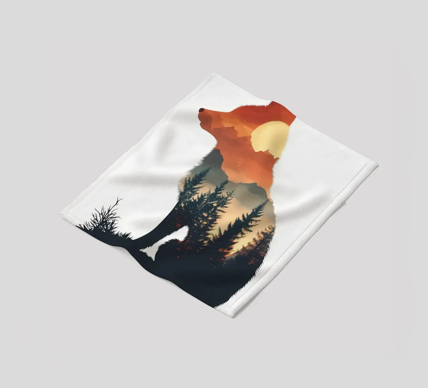 Poster fleecedeken van Ginnery