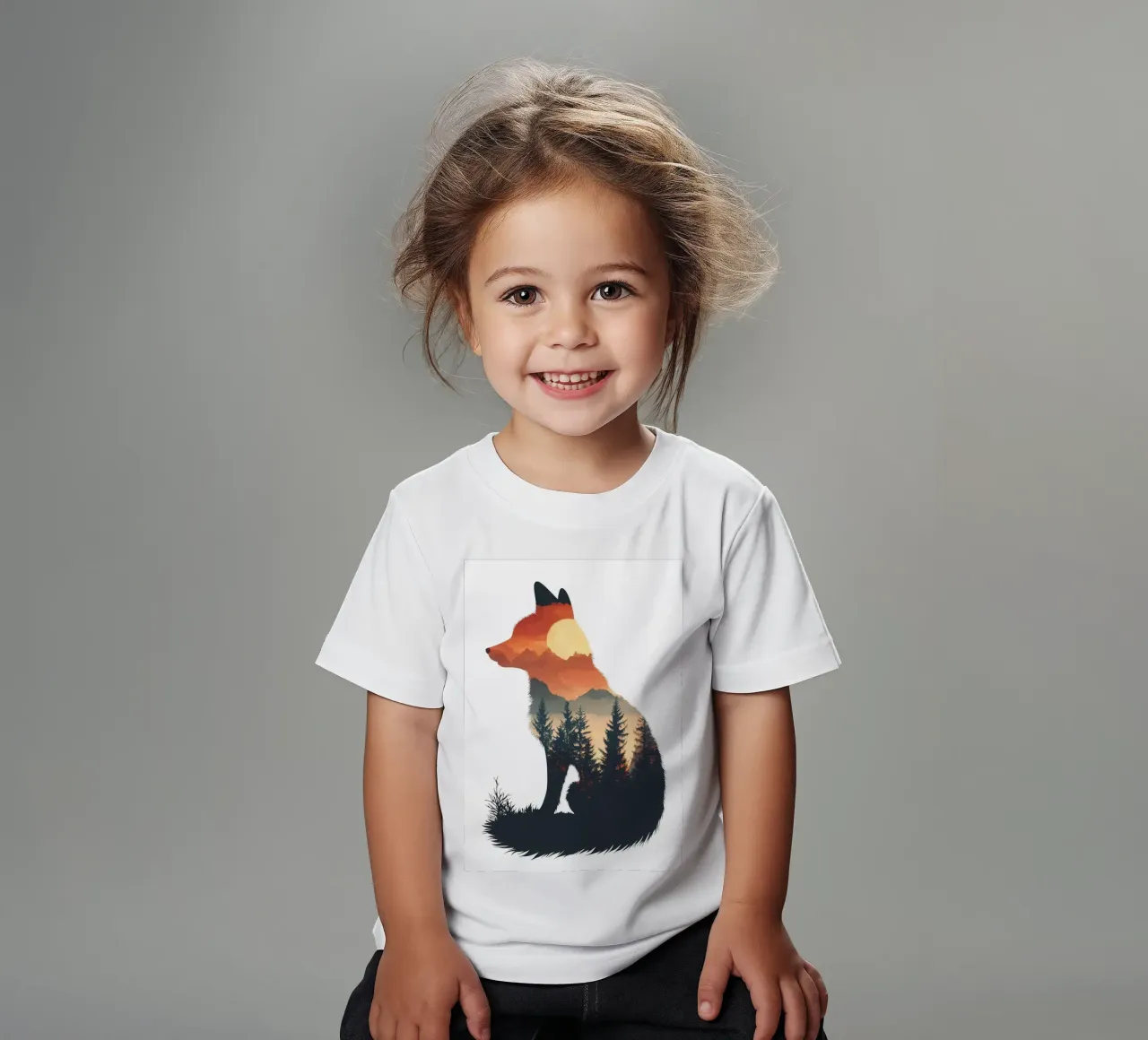 Poster t-shirt bambini da Ginnery
