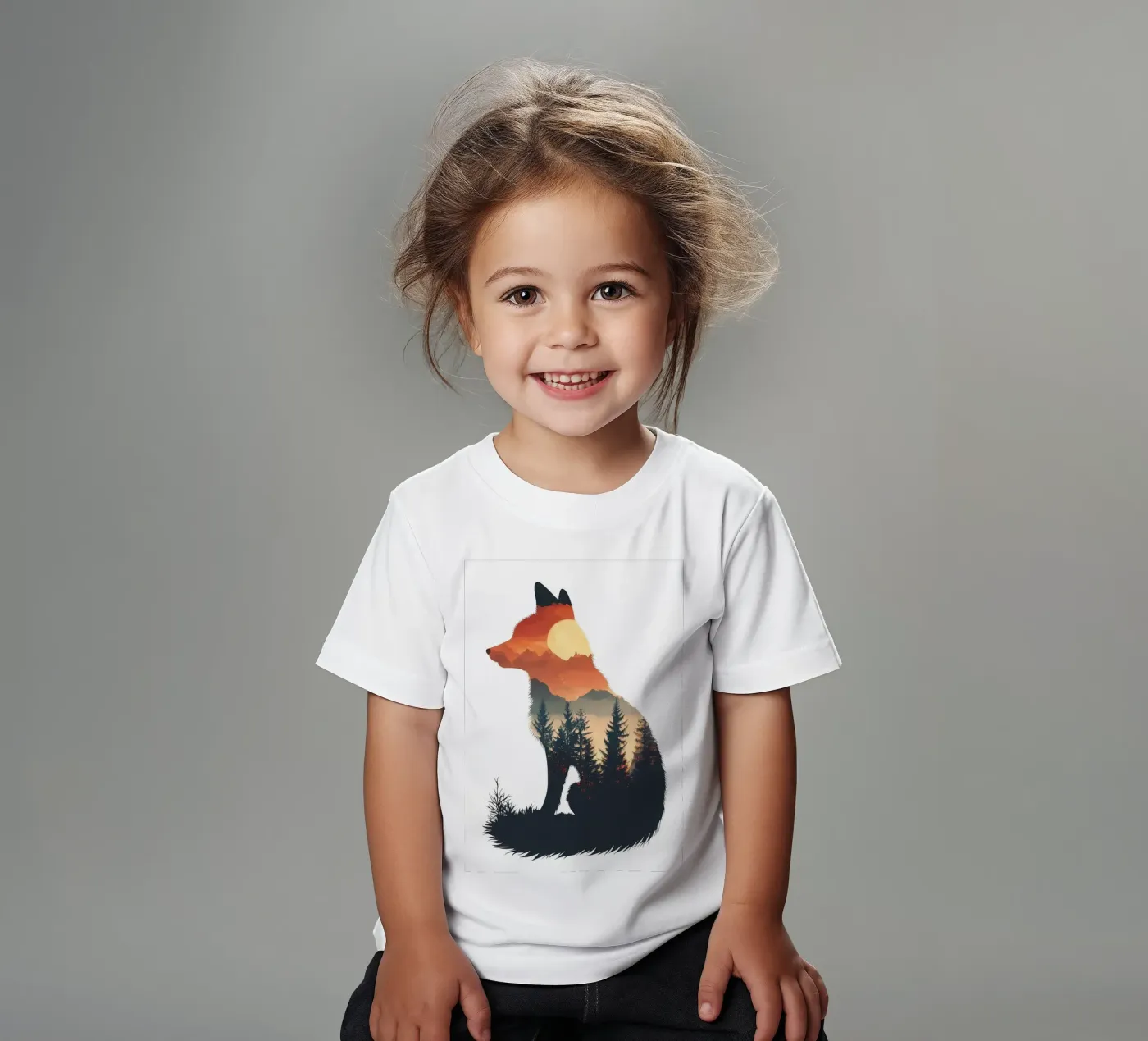 Poster t-shirt bambini da Ginnery
