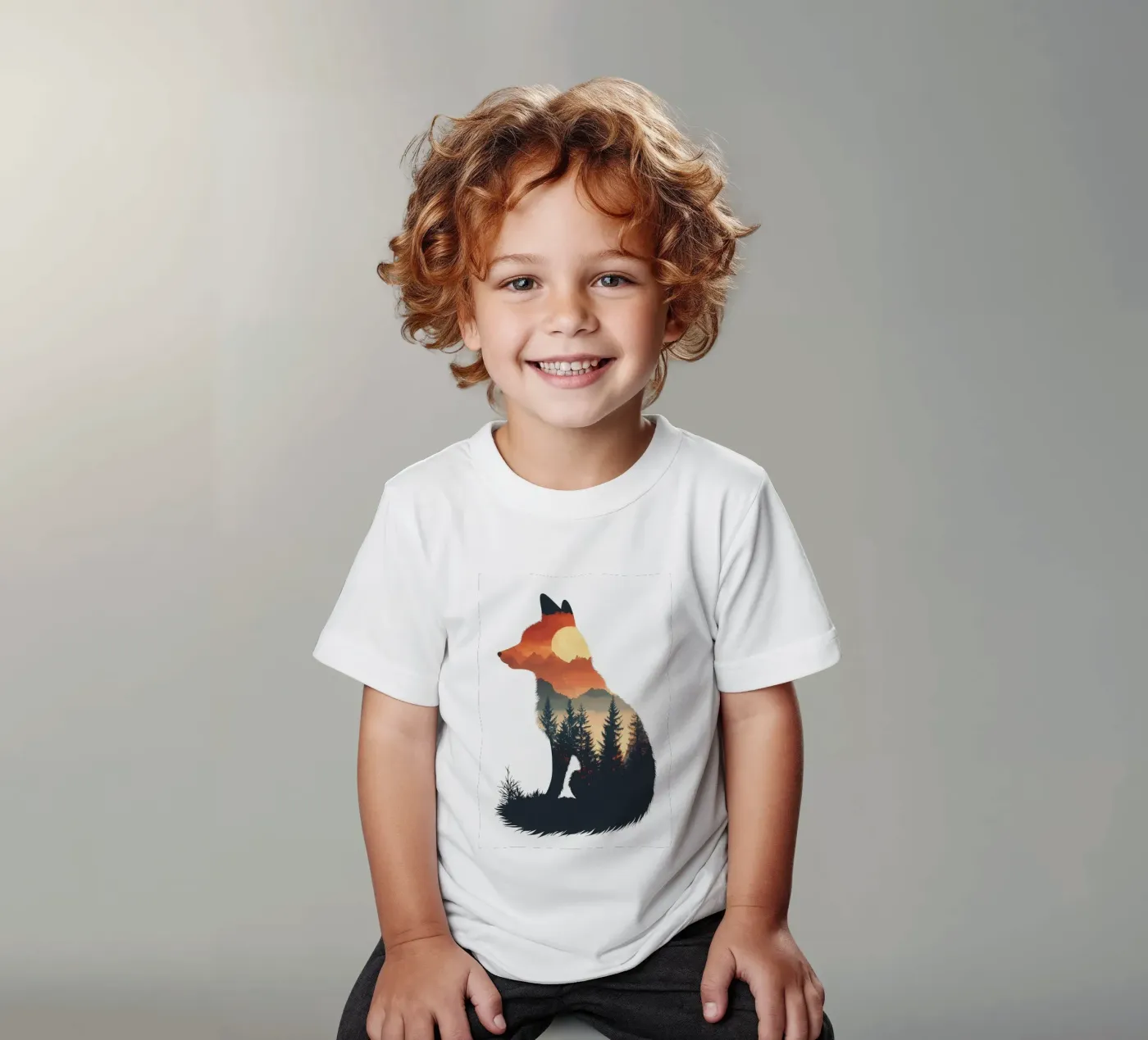 Poster t-shirt bambini da Ginnery