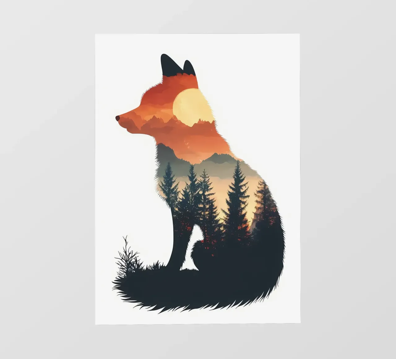 Poster fotobehang van Ginnery