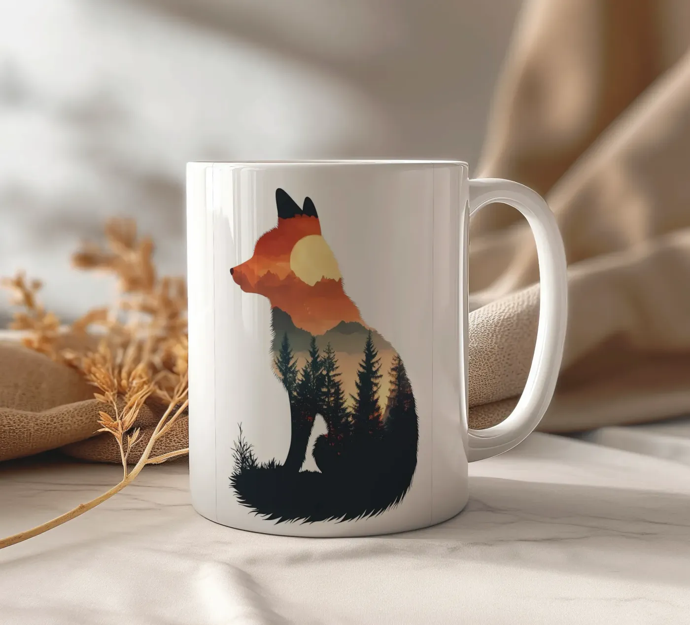 Poster ceramic mug by Ginnery