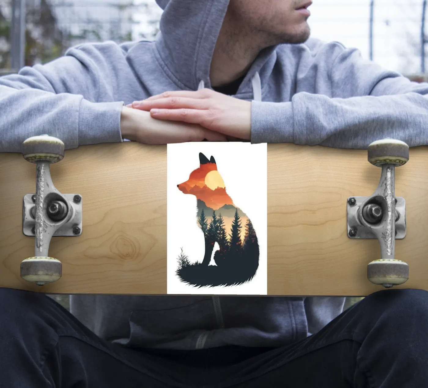 Poster sticker by Ginnery