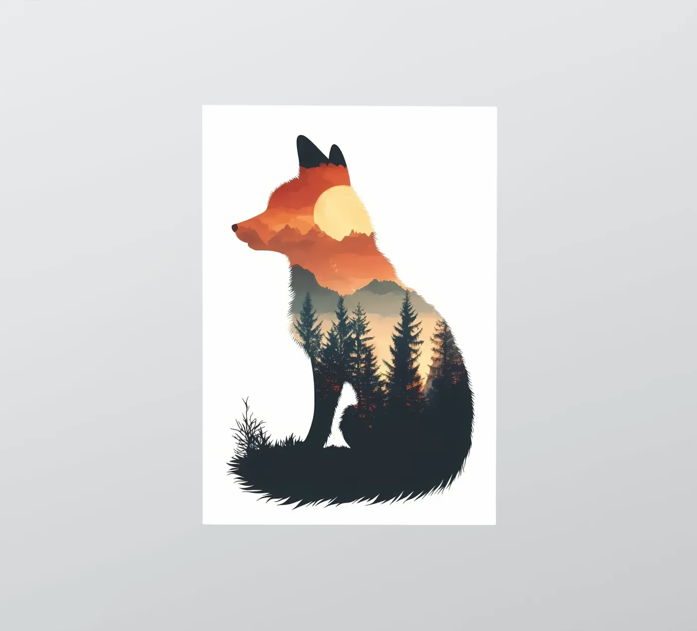 Poster sticker by Ginnery