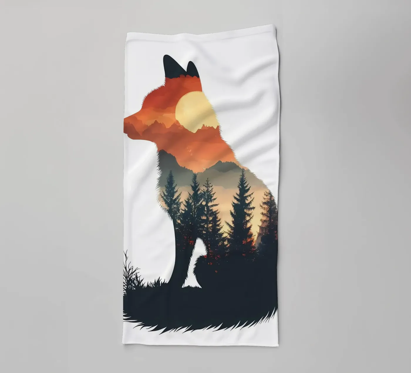 Poster badhanddoek van Ginnery