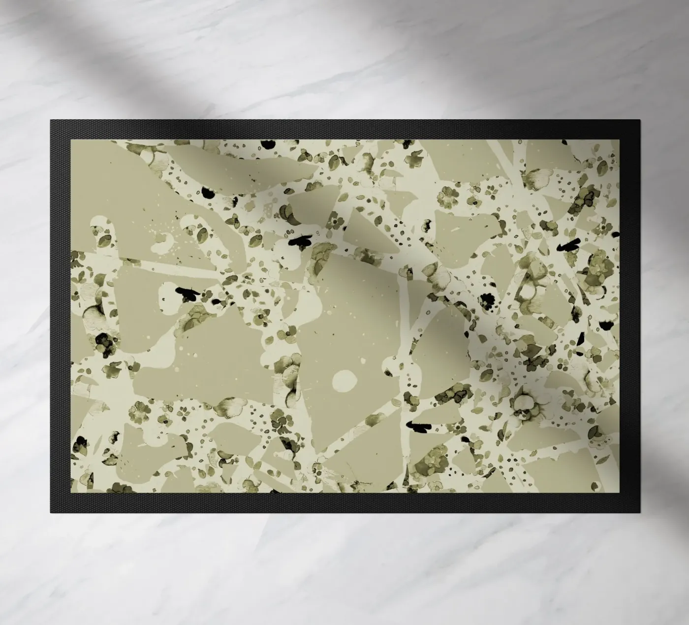 olive doormat by Giulio Iurissevich