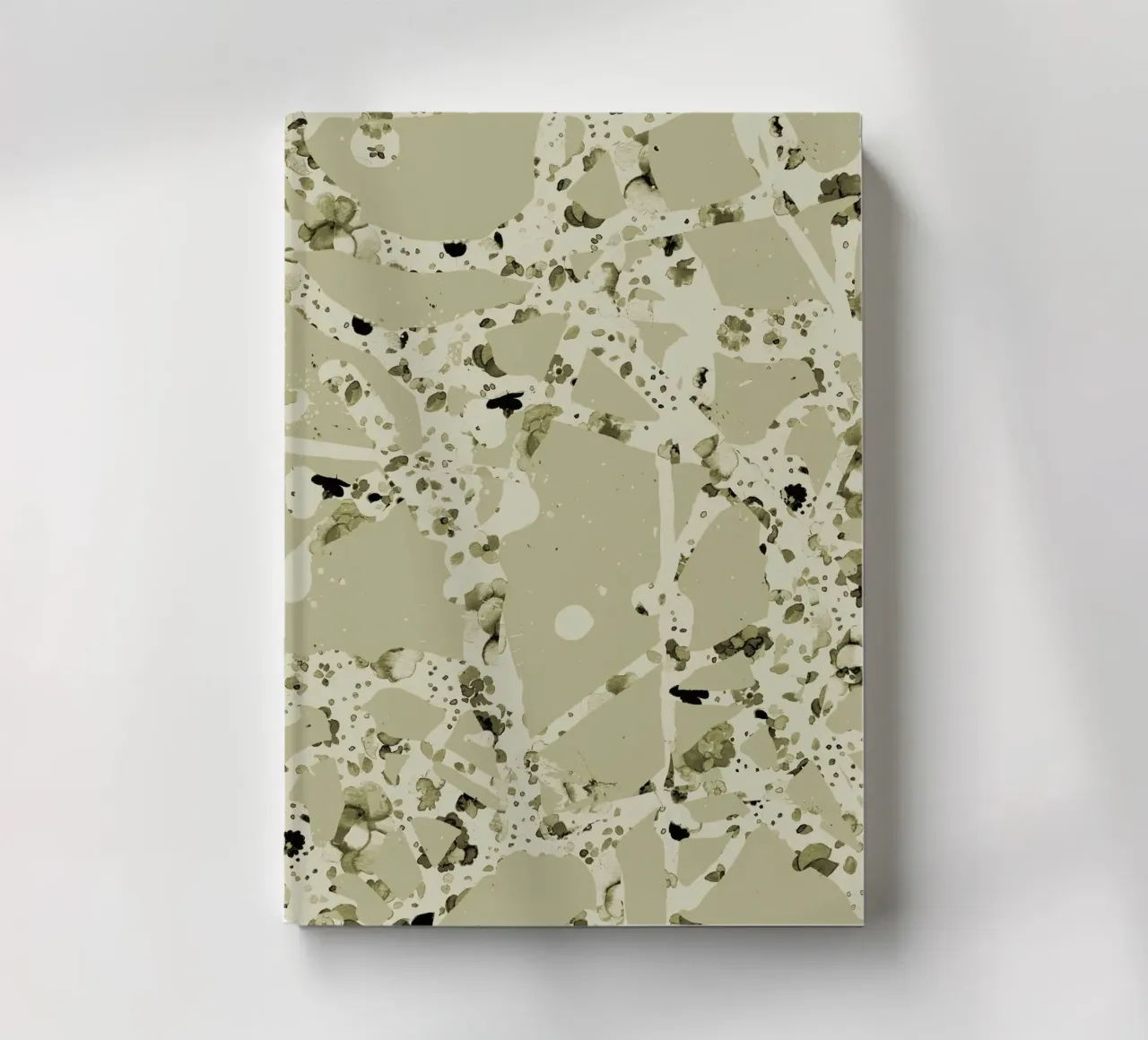 olive notebook by Giulio Iurissevich