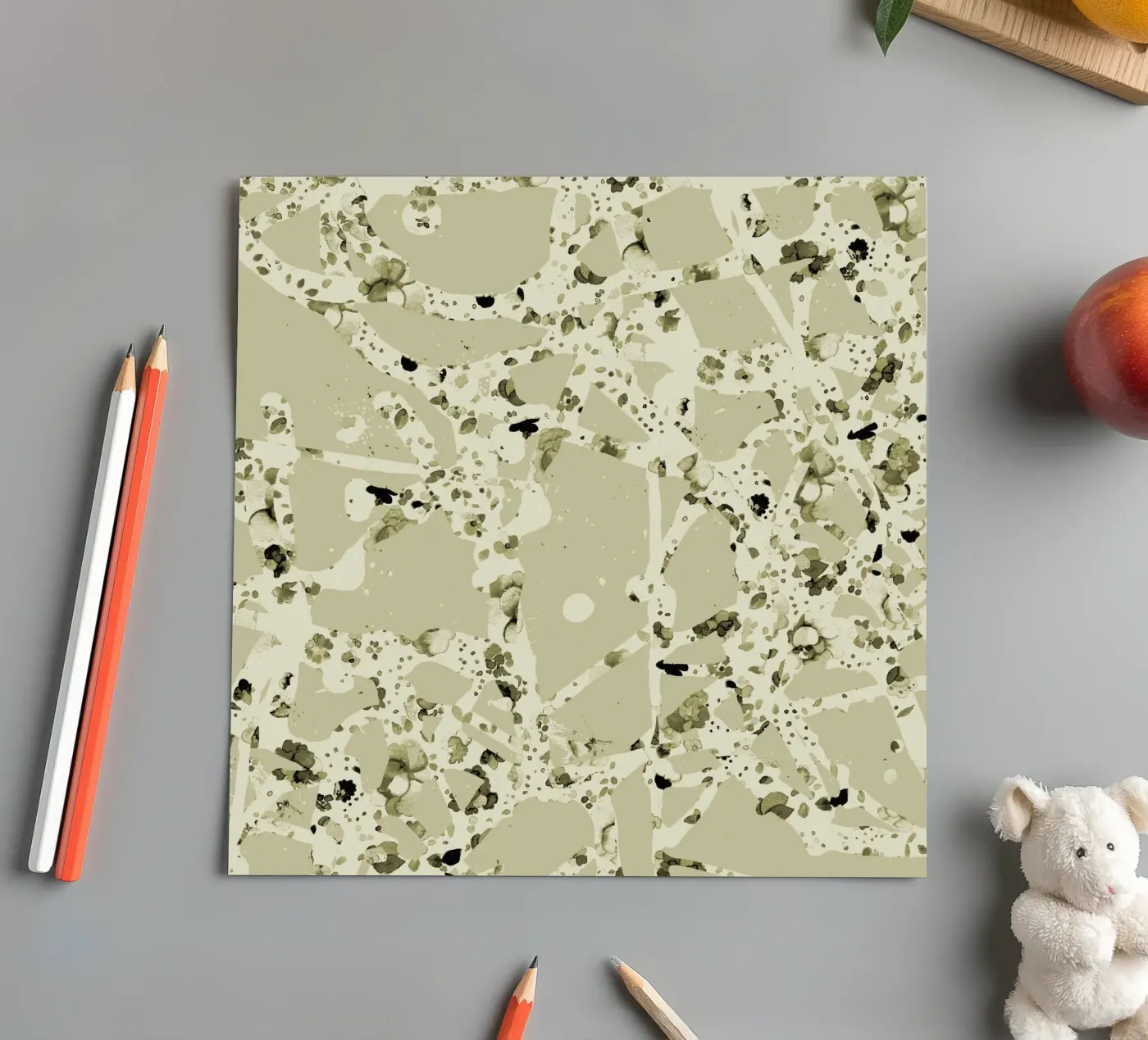 olive sticker sheet by Giulio Iurissevich