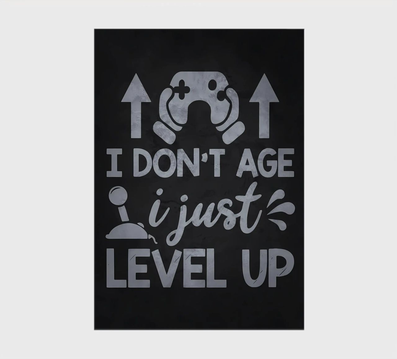 I Dont Age I Just Level Up notebook by Bassy