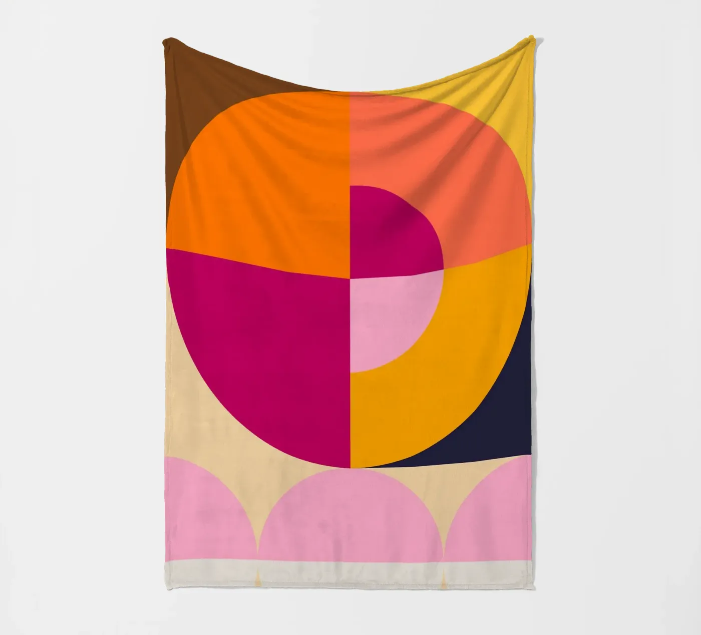 Spring Geometric Fleecedecke von KHouse Studio