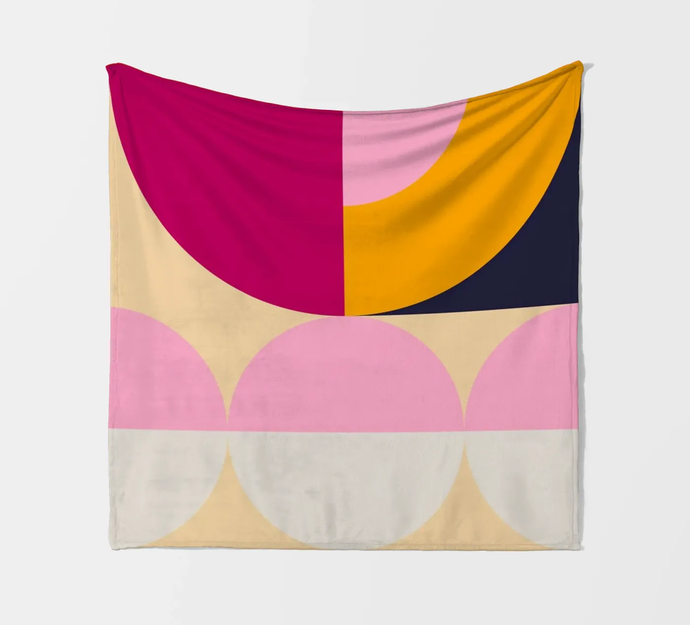 Spring Geometric Fleecedecke von KHouse Studio