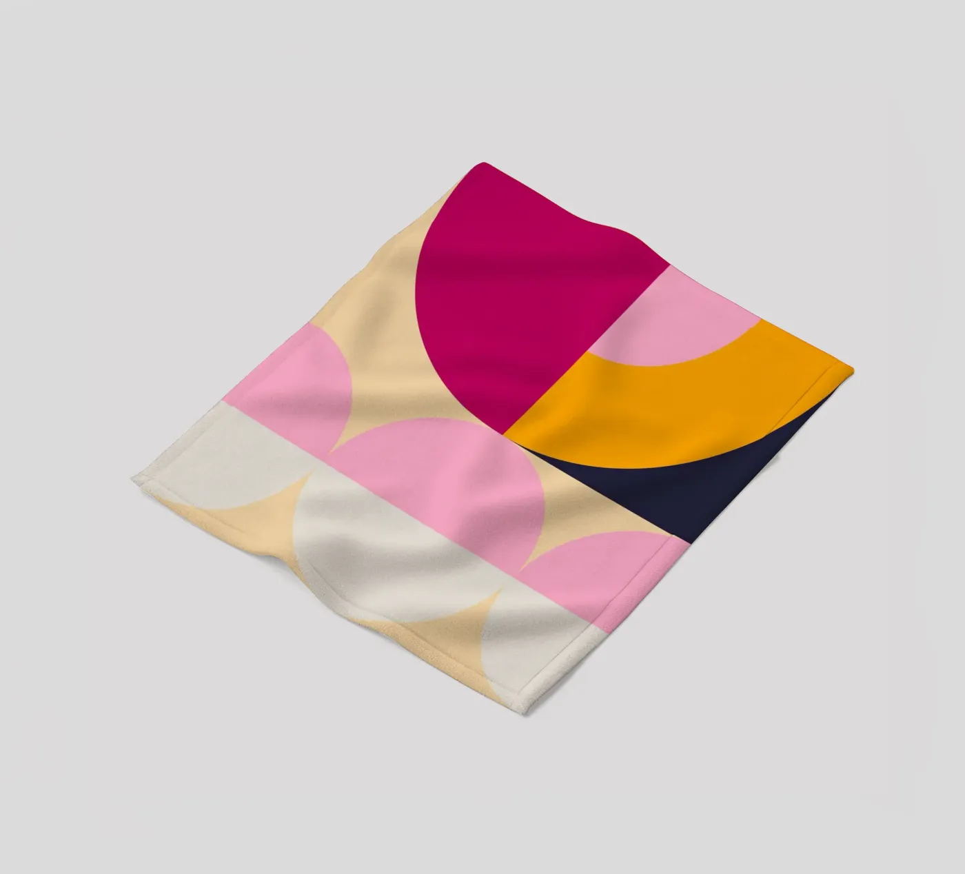 Spring Geometric Fleecedecke von KHouse Studio