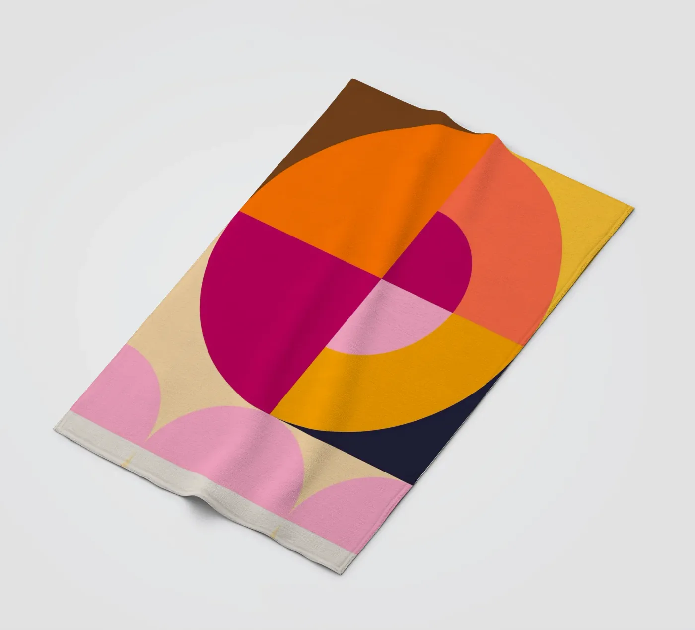 Spring Geometric Fleecedecke von KHouse Studio