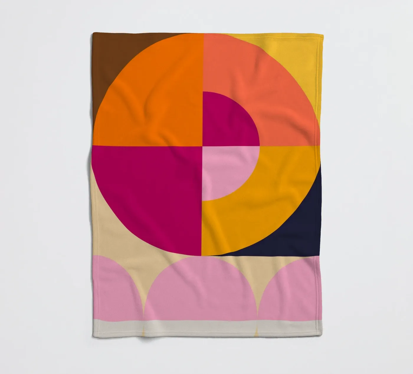 Spring Geometric Fleecedecke von KHouse Studio