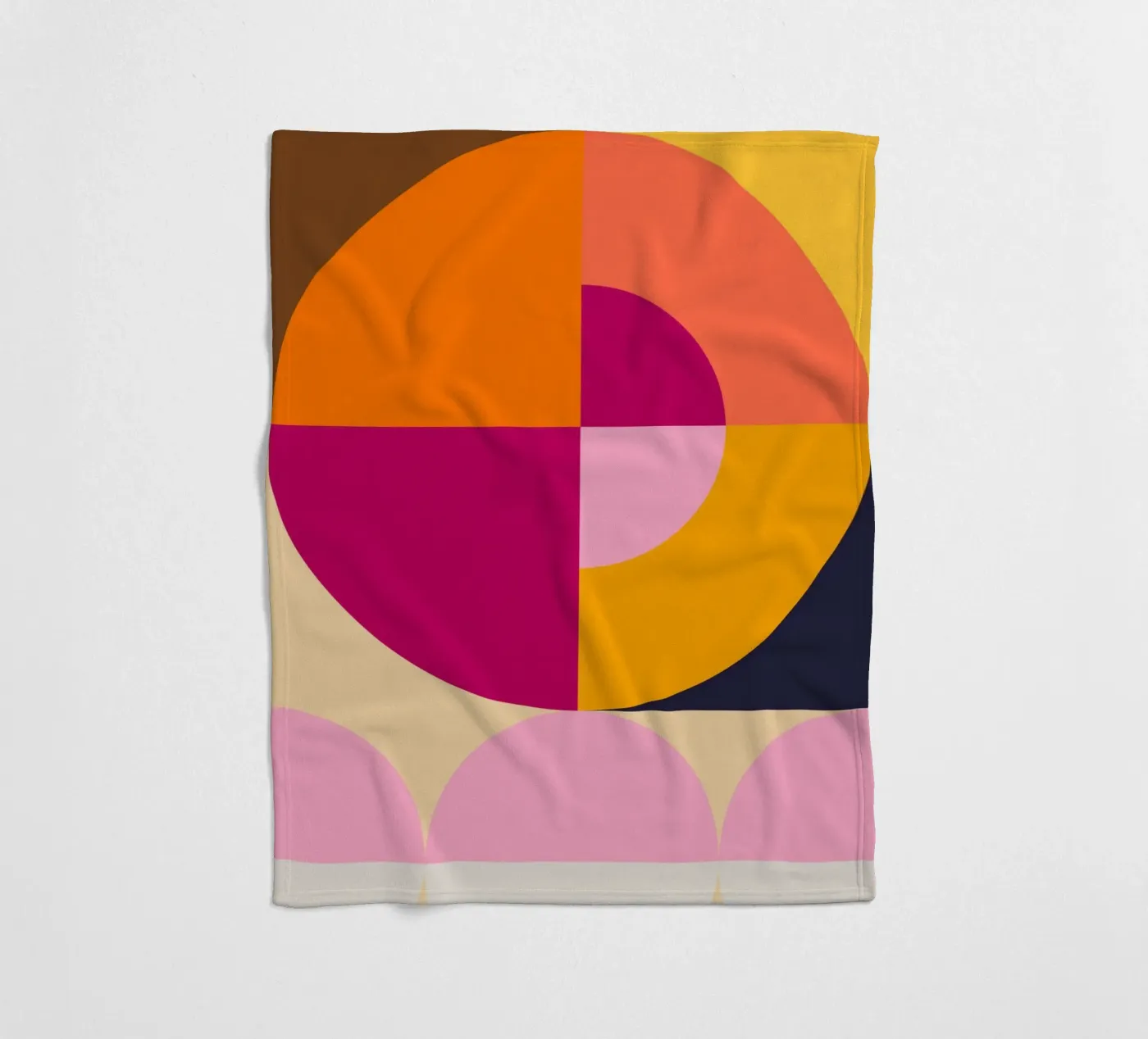 Spring Geometric Fleecedecke von KHouse Studio