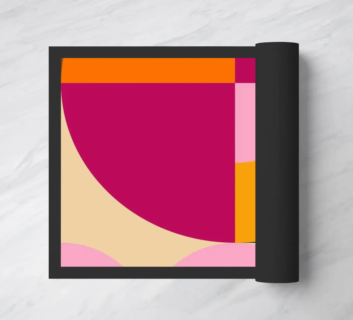 Spring Geometric deurmat van KHouse Studio