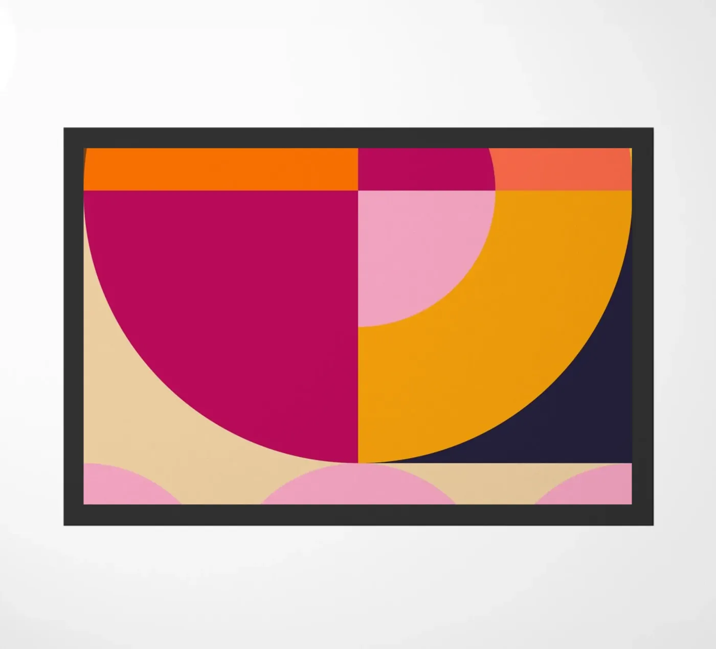 Spring Geometric deurmat van KHouse Studio