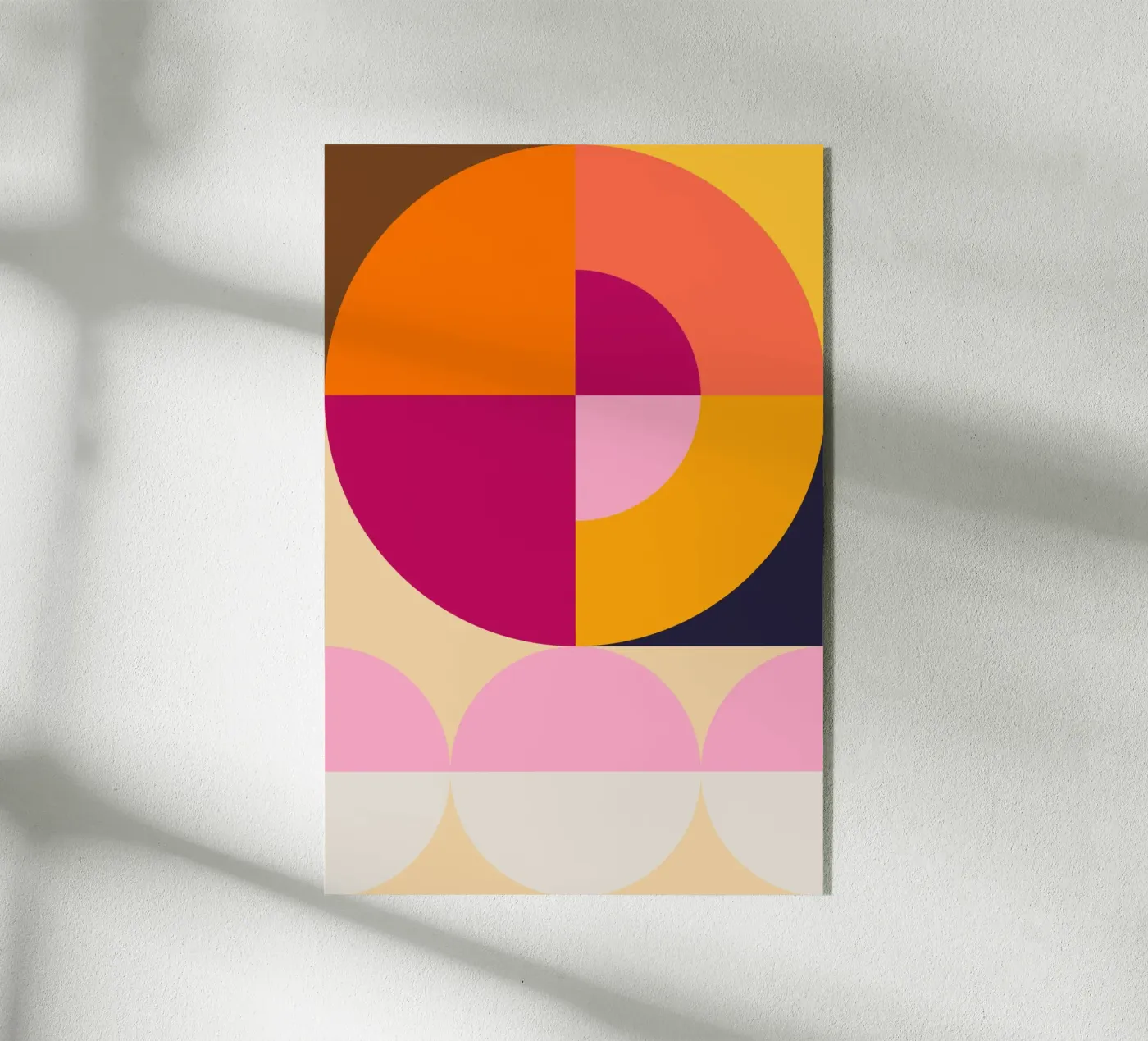 Spring Geometric Acryl-Glas von KHouse Studio