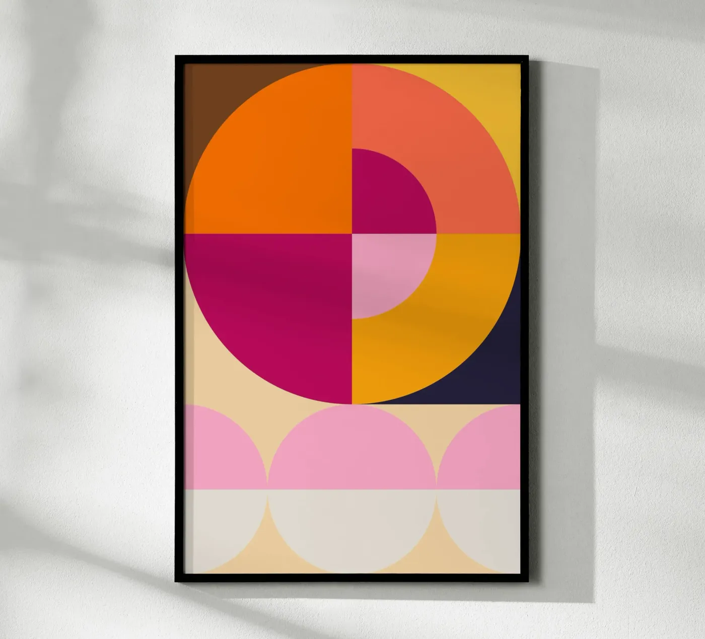 Spring Geometric poster van KHouse Studio
