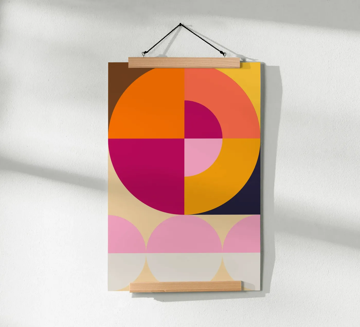 Spring Geometric poster van KHouse Studio