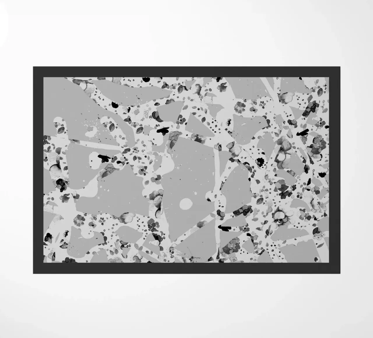 grey spl doormat by Giulio Iurissevich