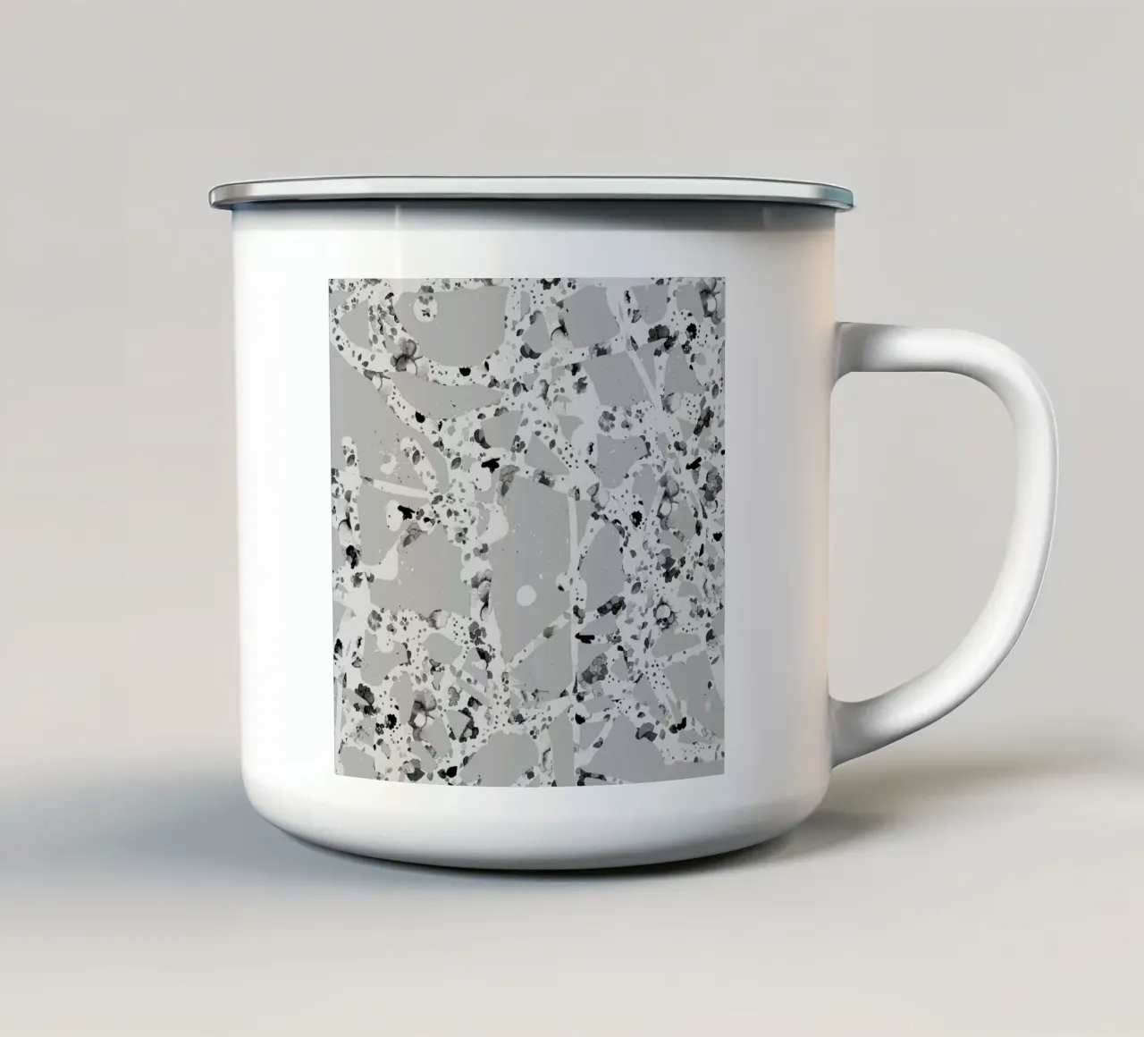 grigio spl tazza in smalto da Giulio Iurissevich